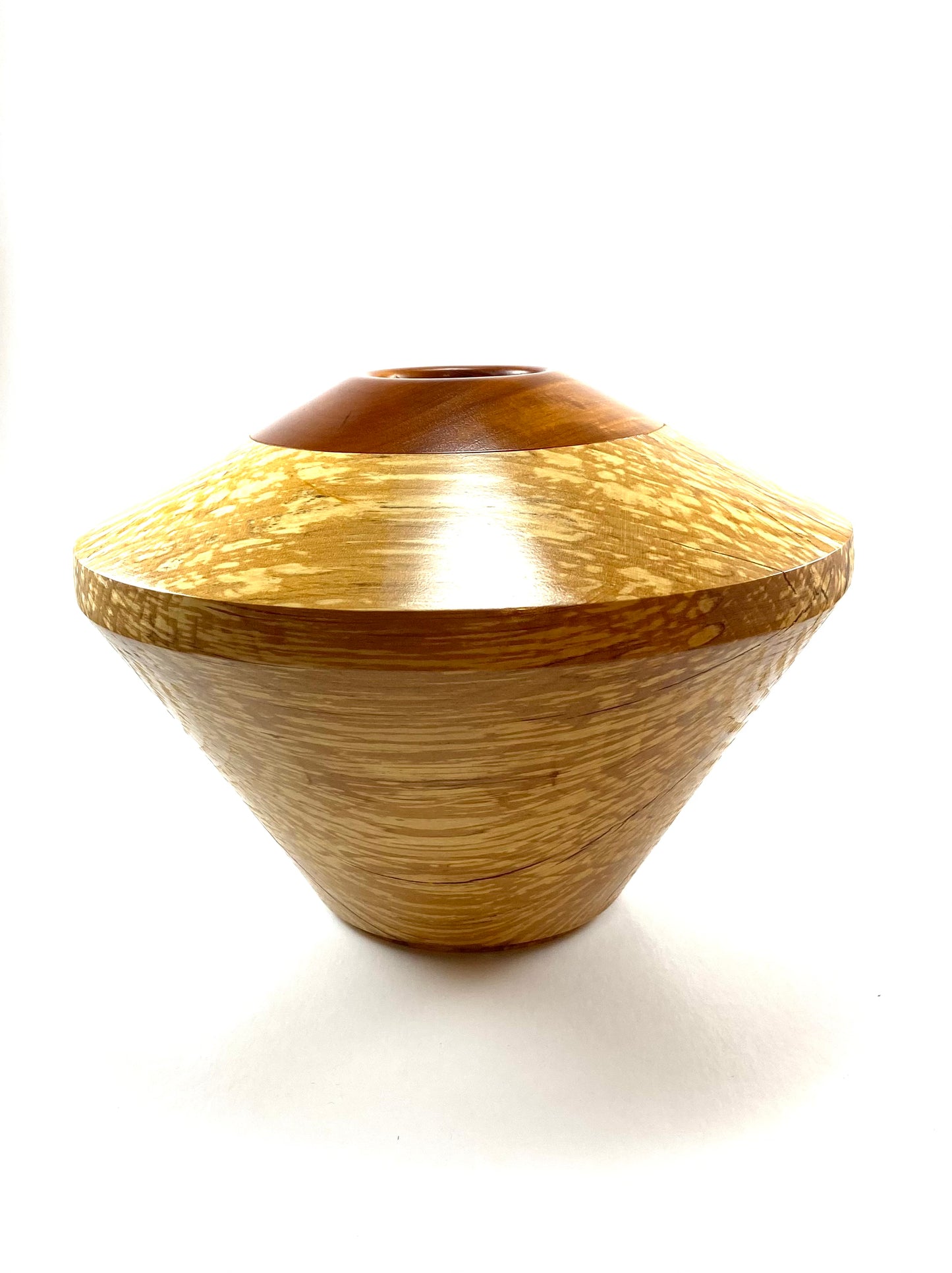 MD Spalted Maple/Padauk Deco vase