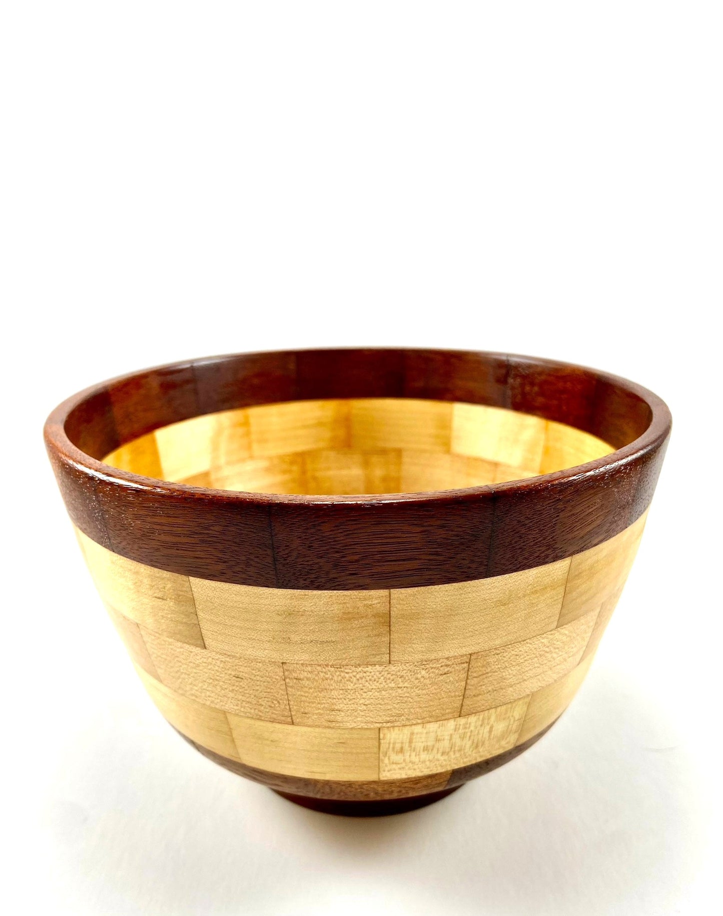 SM Maple/Walnut Deco Segmented Bowl