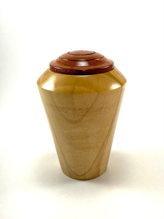 SM Maple/Bubinga Urn