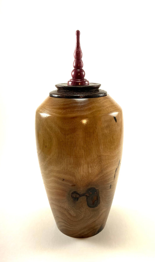 SM Black Walnut/Wenge/Purple Heart Urn