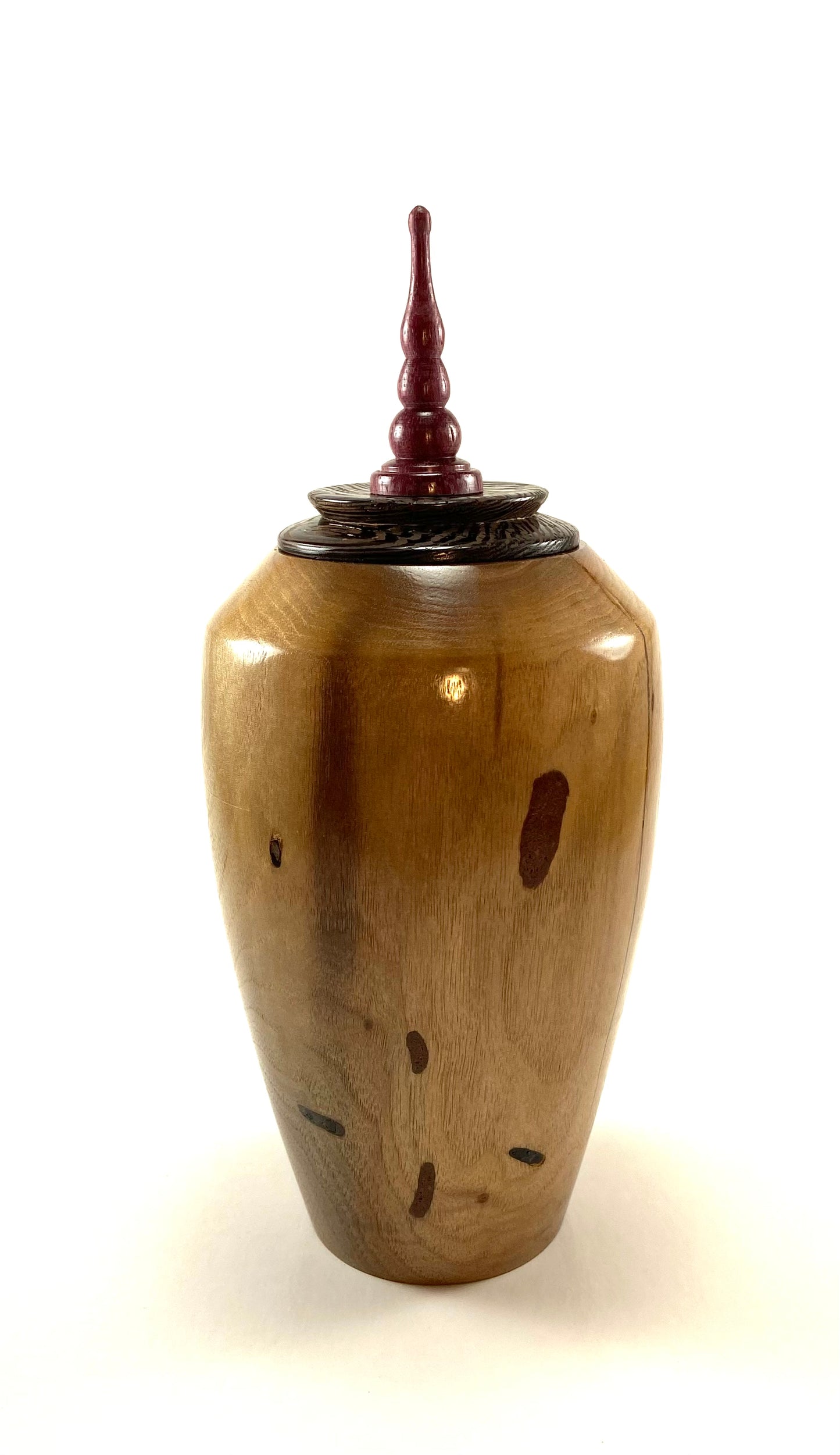 SM Black Walnut/Wenge/Purple Heart Urn