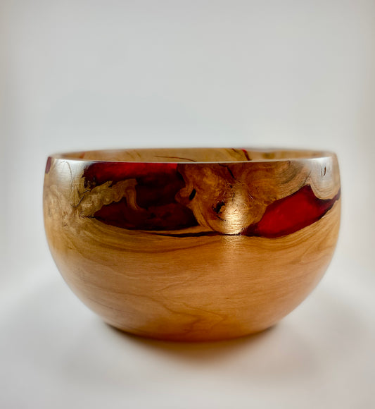 Bowl, Apple Burl